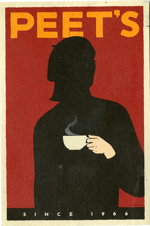 Illustration Peet's Coffee Ad